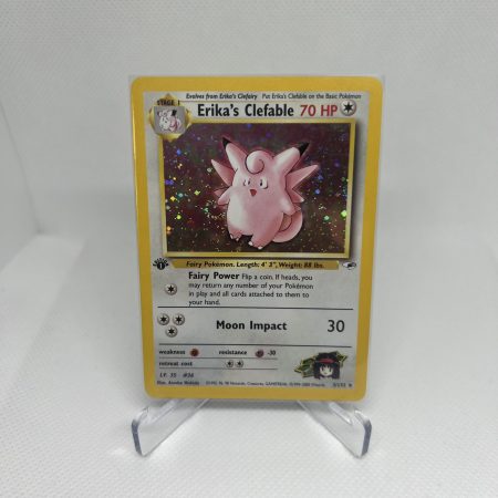 Erika's Clefable [1st Edition] #3 Pokemon Gym Heroes