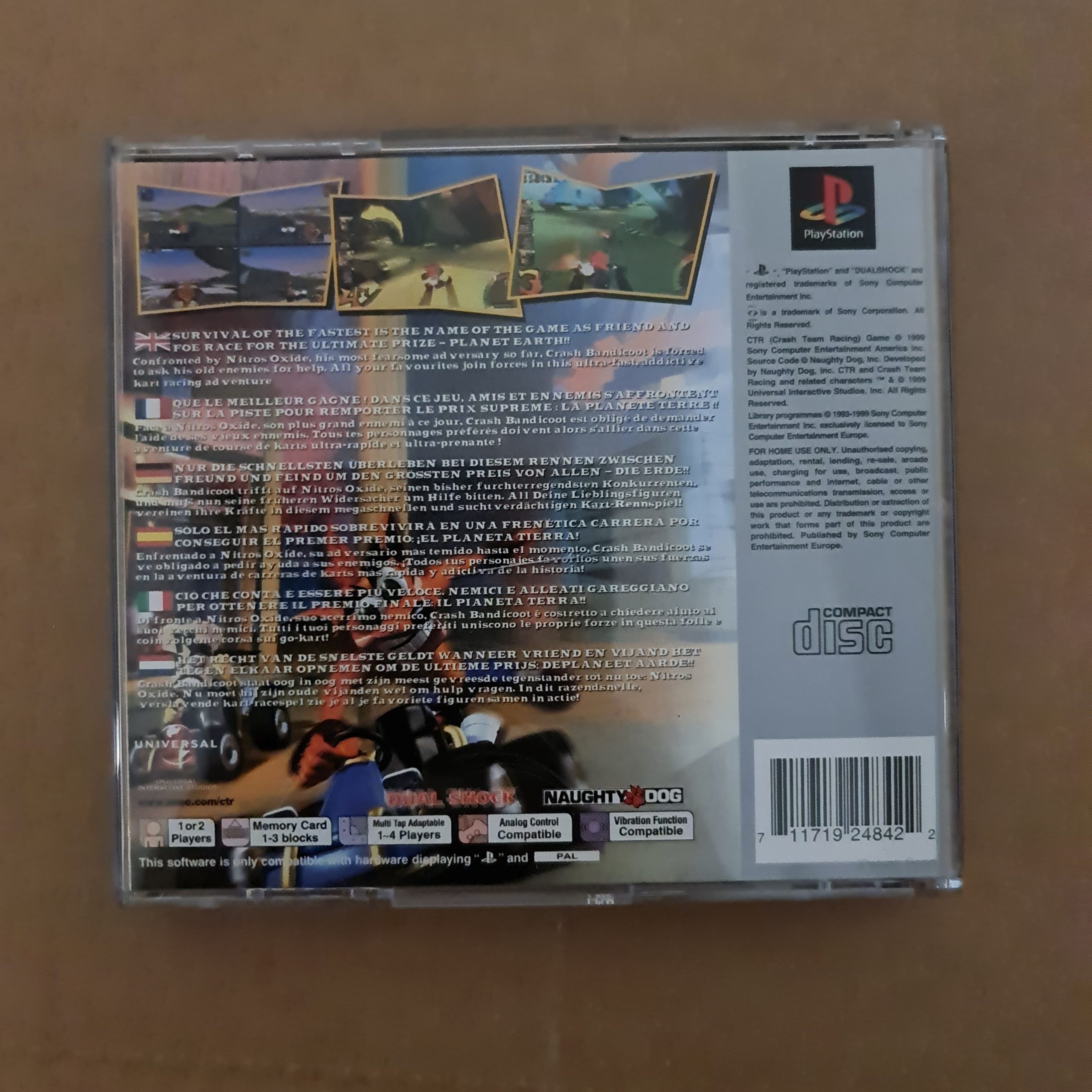 Crash Team Racing (PS1 Platinum)