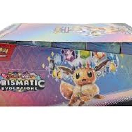 Prismatic evolution booster bundle display