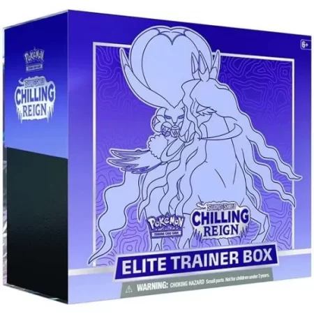 Pokemon Elite Trainer Box Chilling Reign Shadow Rider Calyrex ETB Ice Rider Calyrex ETB