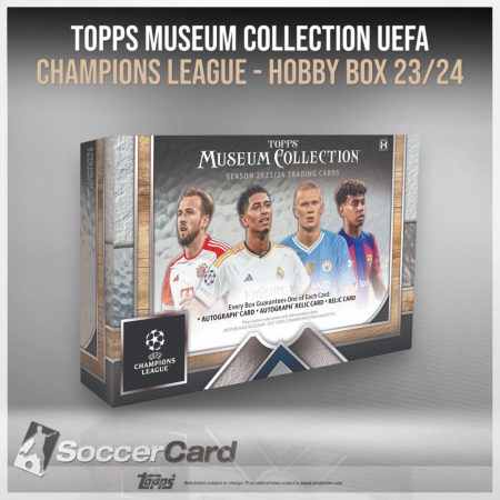 Topps UEFA Champions League Museum Collection Soccer Hobby 23/24 - Sealed