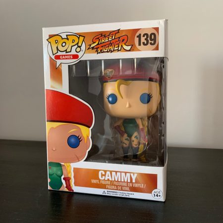Street Fighter Cammy funko pop figure