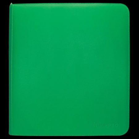 Vivid 12-Pocket Zippered PRO-Binder - green (480)