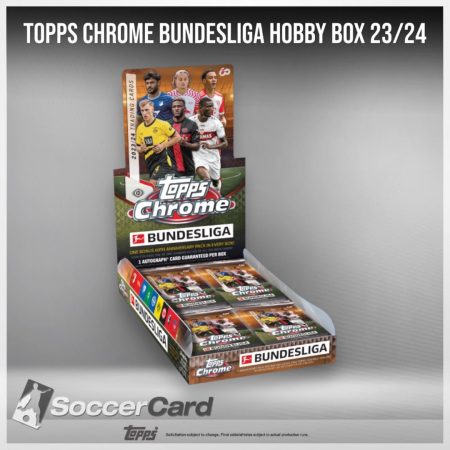 Topps Chrome Bundesliga Hobby Box 23/24 - Sealed