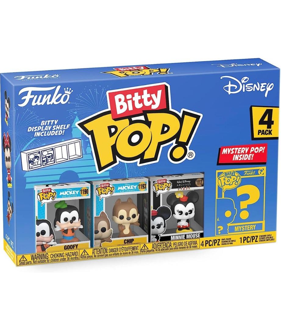 Bitty Pop! Disney Mini Collectible Toys Set