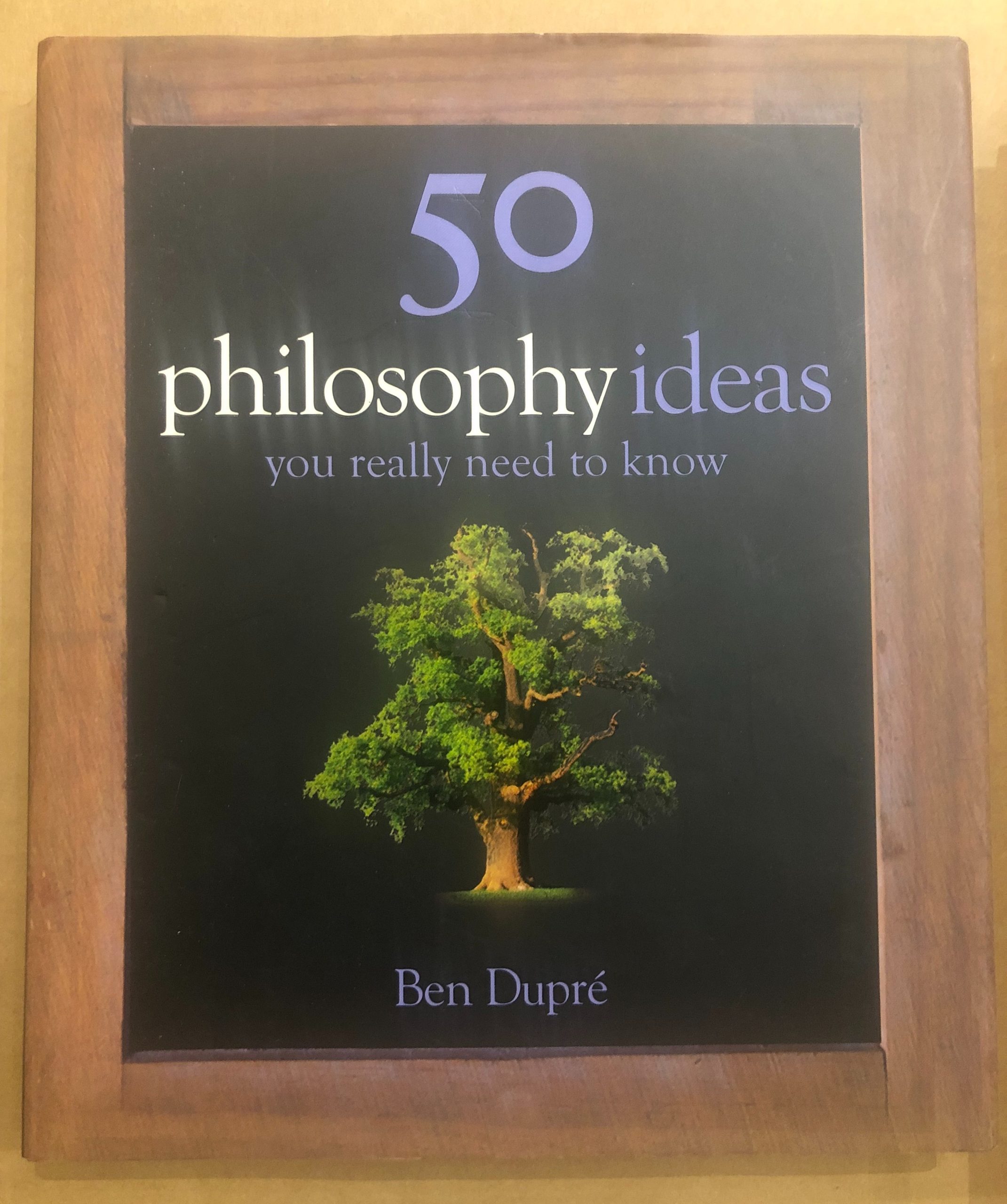 50 Philosophy Ideas You Really Need to Know - hardcover book
