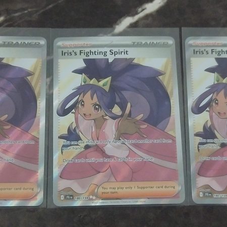 iris's fighting spirit 180/159 (one card)