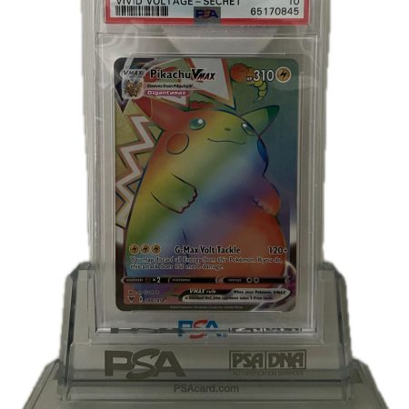 PSA 10 - Pikachu VMAX #188 Pokemon Vivid Voltage