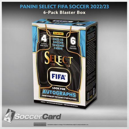 Panini Select Soccer 22/23 6-Pack Blaster Box - Sealed