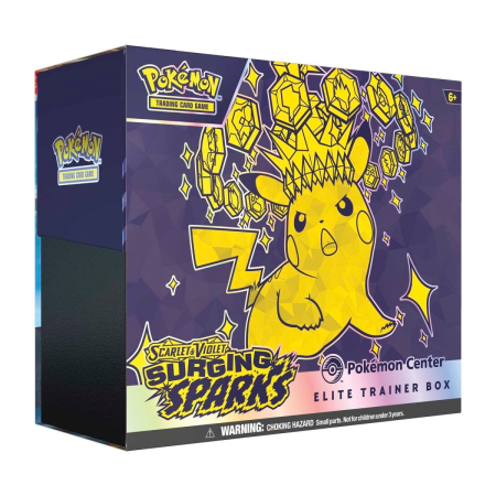 Pokemon Center Surging Sparks ETB