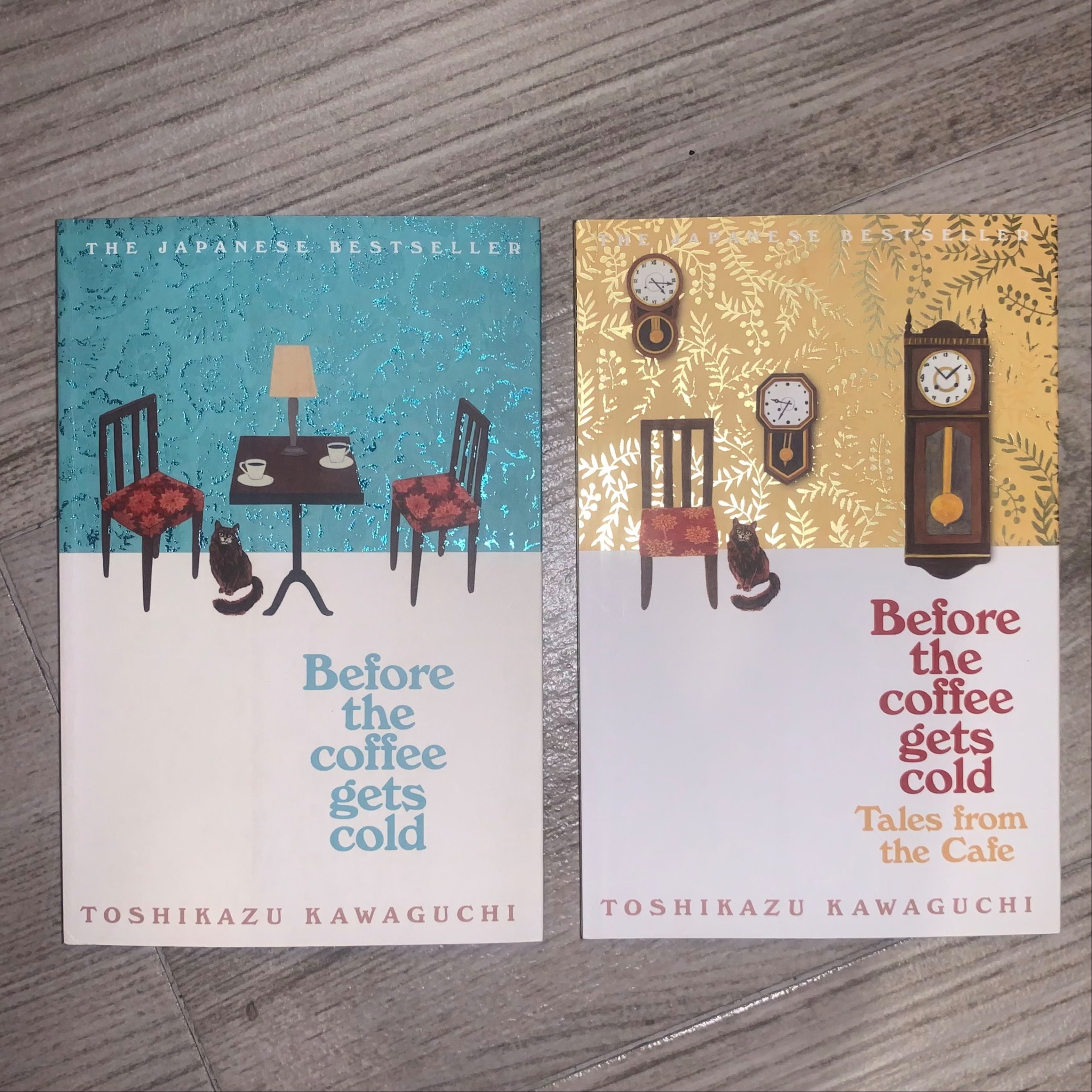 Before the Coffee gets cold book 1 and 2