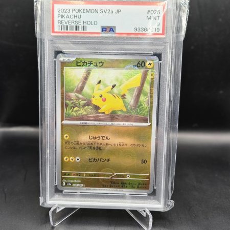 pikachu 151 pokeball reverse holo psa 9 japanese