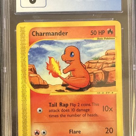 2002 Pokémon Expedition Charmander E-Reader 97/165 NM - MINT PSA 8