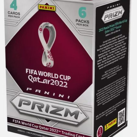 Panini Prizm 2022 World Cup Blaster Box Trading Cards