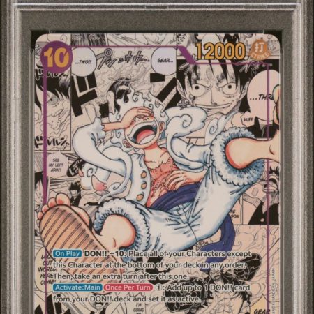 Manga Luffy PSA 10