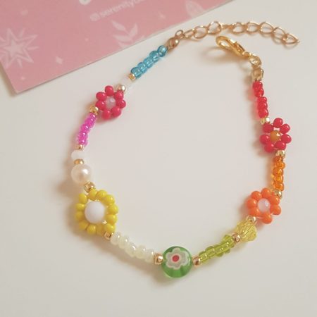 Flower bracelet