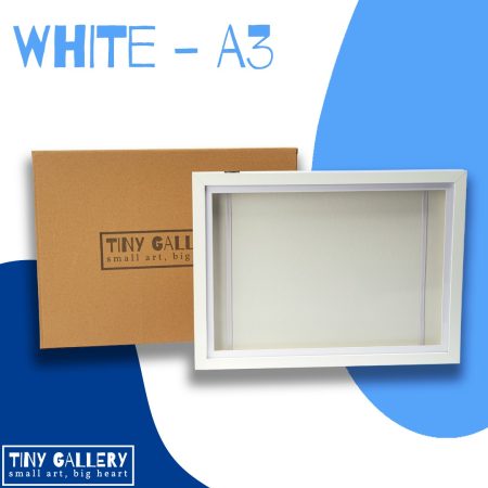 Tiny Gallery Frame - White (A3)