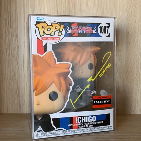 Bleach Ichigo funko signed by English VA