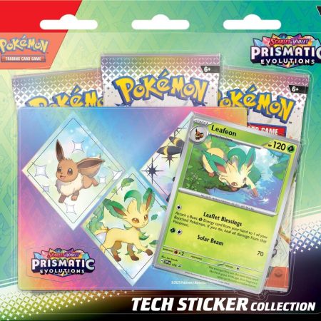 Prismatic evolutions tech sticker (leafeon)