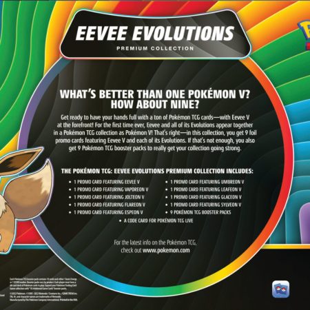 Pokemon Eevee Evolution Premium Box (9 packs + 9 promo)