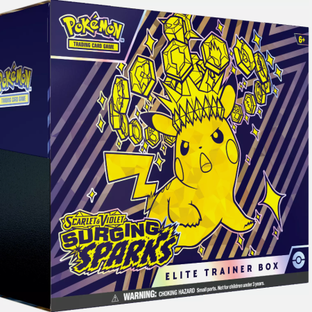 Pokemon TCG Scarlet & Violet Surging Sparks Elite Trainer Box