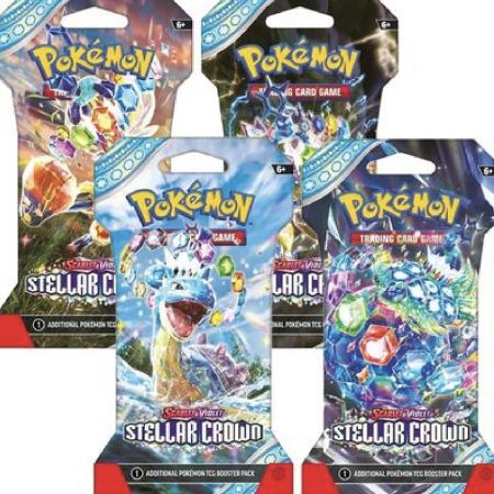 Pokemon TCG: Stellar Crown Sleeved Booster Pack