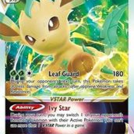 Leafeon V Star #SWSH195, Pokemon Tcg