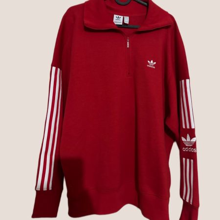 Adidas red sweater