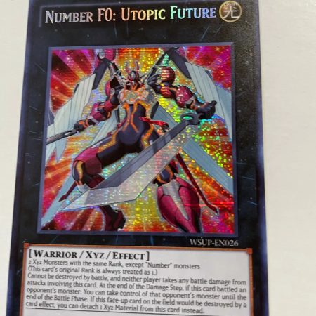 Number F0: Utopic Future - WSUP-EN026 - Prismatic Secret Rare 1st Edition