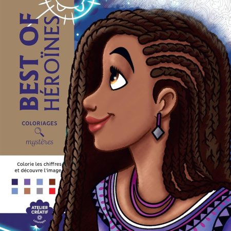Coloriages mystères Disney - Best of Héroïnes