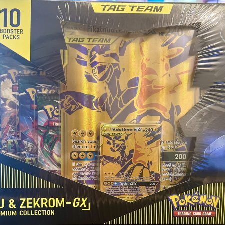 Pokémon TCG: PIKACHU & ZEKROM GX Premium Collection (Evolving Skies packs)