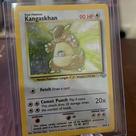 1999 Pokémon Jungle Kangaskhan #5 Holo