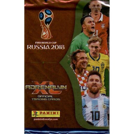 One pack PANINI ADRENALYN 2018 FIFA World Cup XL Trading Card, Sealed