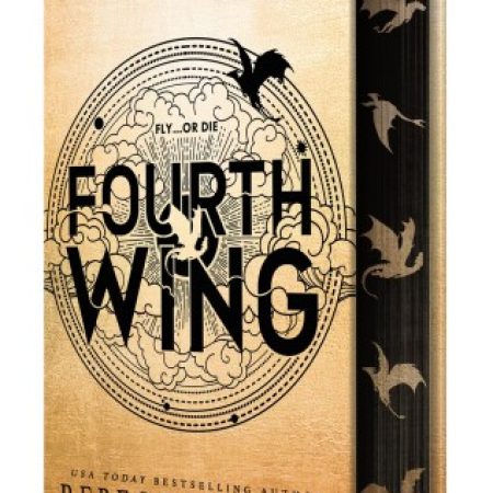 Fourth Wing by Rebecca Yarros (First Edition with Sprayed Edges)