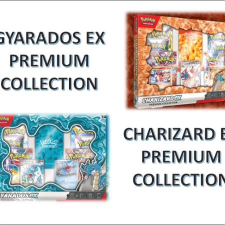 CHARIZARD EX AND GYARADOS EX  PREMIUM COLLECTION
