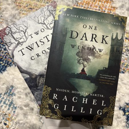 One dark window and Two Twisted crows