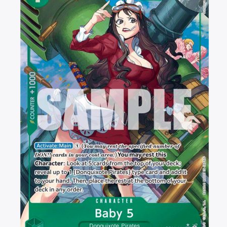 Baby 5 (OP05-034) (Alternate Art) - Premium Booster -The Best- (PRB-01) Premium Booster -The Best-