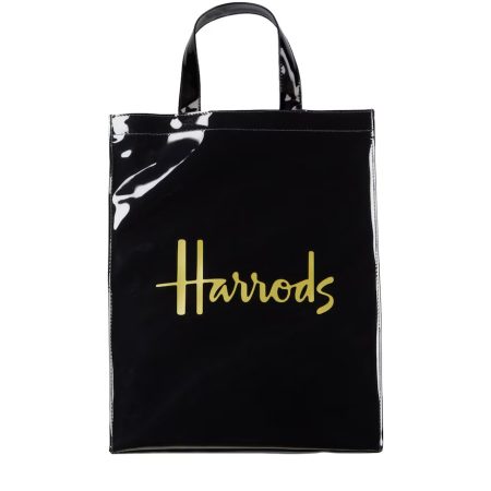 Harrods Logo Shopper Bag ( Large ) ( Black )