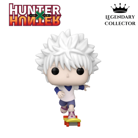 Figure Funko POP! Hunter X Hunter - Killua Zoldyck with Skateboard #1317 (Exclusive)