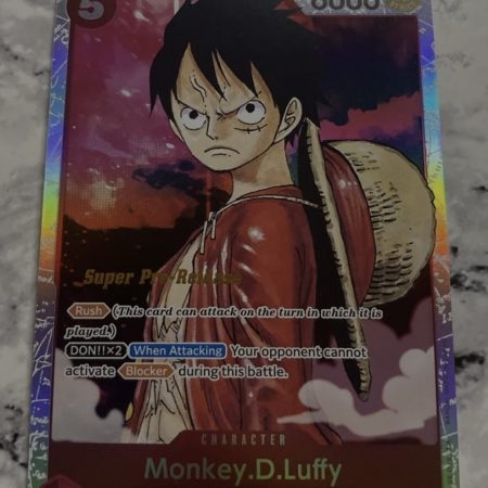 PSA 10 Monkey D Luffy ST01-012 One Piece Card Game English Super Pre-Release