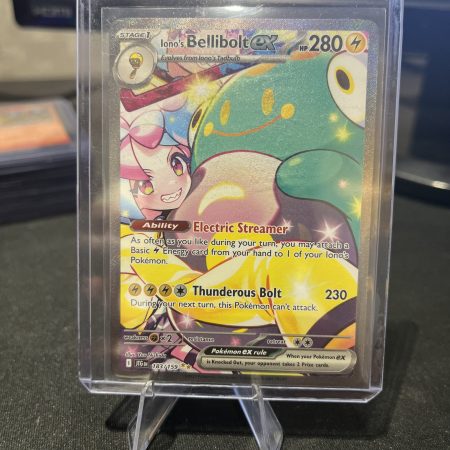 Iono's Bellibolt EX 183/159 SIR Sv09: Journey Together Holo Rare Pokemon TCG