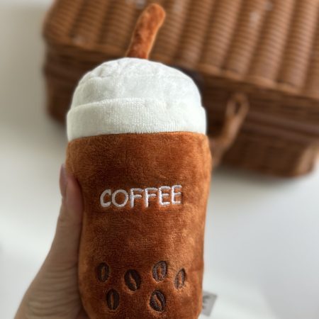 Dog plush Squeeky Coffee Toy
