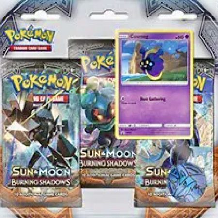 Pokémon Sun & Moon Burning Shadows 3 Pack Blister (Cosmog promo)