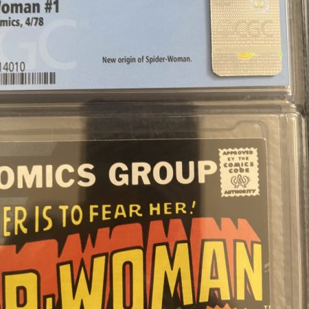 Spider-Woman #1 New origin of Spider-Woman CGC Graded 9.2