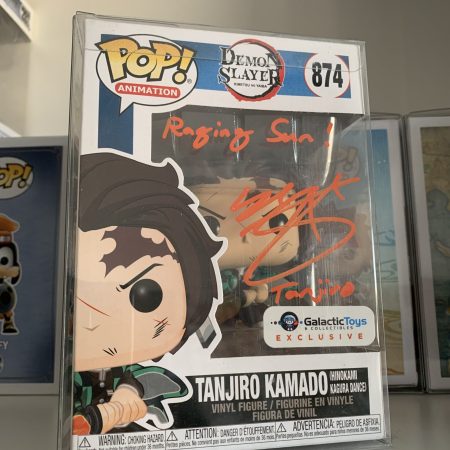 Tanjiro Kamado funko signed by EVA