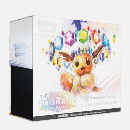 Pokemon Center Scarlet Violet Prismatic Evolutions Elite Trainer Box