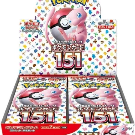 Pokemon 151 Booster Box Japanese