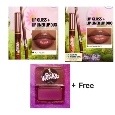 Sheglam Willy Wonka lip set + free blush