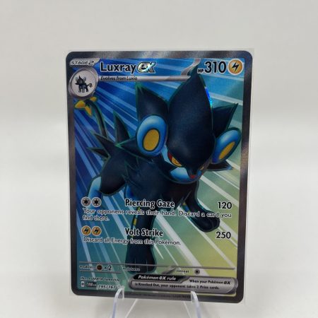Luxray ex - 195/167 - Pokemon Twilight Masquerade Full Art Ultra Rare NM