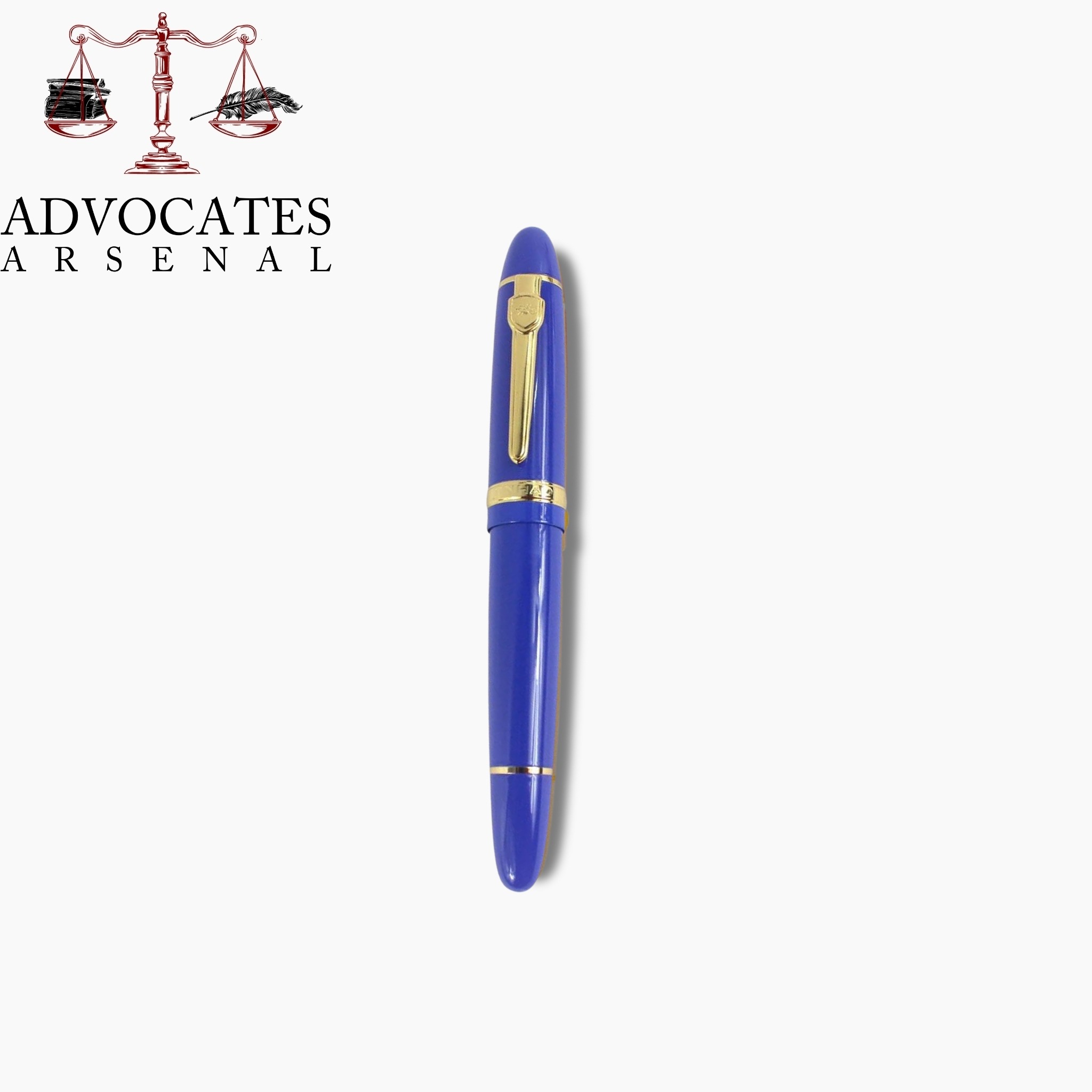 JINHAO 159 Gold/Blue ROLLERBALL Pen